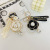 Korean Style Camellia Key Chain String of Pearls Fashion Personalized Ladies Car Key Ring Bag Accessory Ornament Wholesale