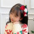 Children Barrettes Christmas Headwear Little Girl Elk Old Man Mori Cute Girl Bow Hair Clip