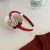 2022 Christmas Series Cute Embroidered Bear Elk Hairpins/Hairbands Velvet Bow Bang Clip Children's Hair Accessories