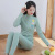 Girls' Autumn Clothes and Long Pants Cotton Suit All Cotton Sweater Girls' Older Children and Students Slim-Fit Innerwear Women's Thermal Underwear Girls'