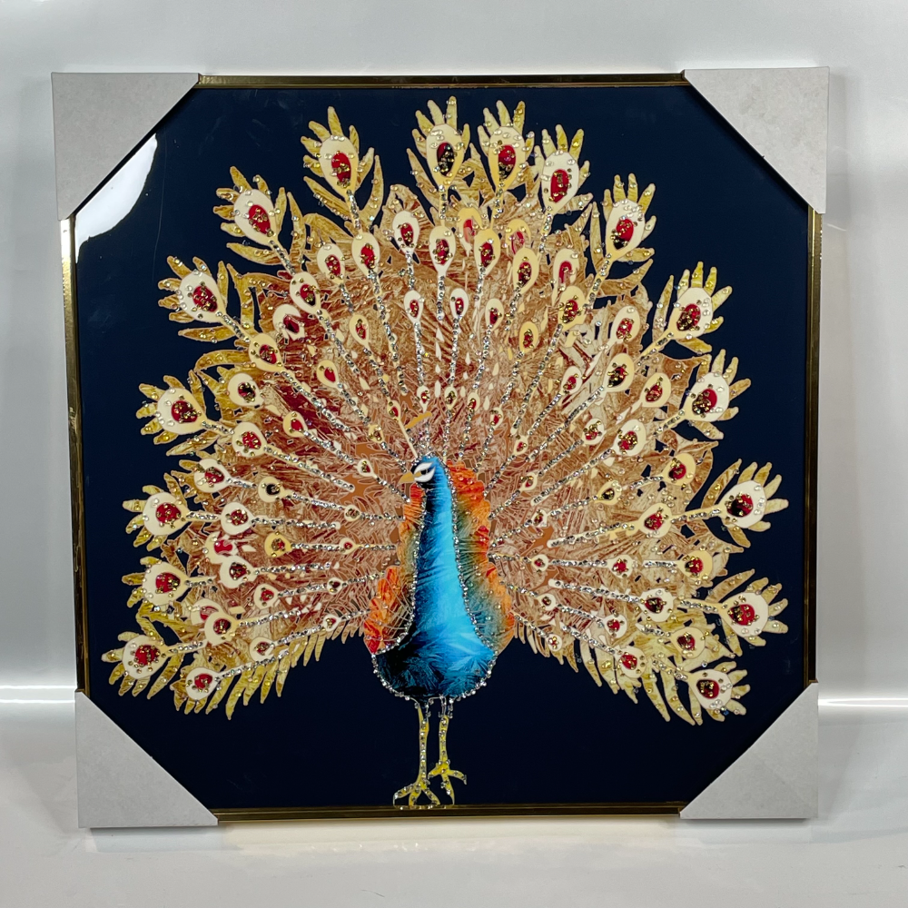 AO镶钻画晶瓷晶贝画手工晶钻画钻石画字画晶瓷装饰画晶瓷装饰字画