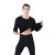 Thickened Couple Warm Underwear Set Solid Color round Neck Fleece Thermal Underwear Mid-Waist Breathable Slim Fit Thermal Clothes