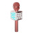 Ds868 Mobile Phone WeSing Microphone Wireless Bluetooth Audio Integrated with Light Household KTV Microphone