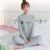 Thermal Underwear Set Women's Cotton Fleece-Lined Thickened Children's Junior High School Student Base Wear Women's Thermal Underwear Long Johns Set