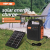 Solar Outdoor Power Generation Small System Portable Solar Power Supply for Emergency Lighting Solar Radio Speaker