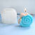 DIY New Conch Girl Candle Silicone Mold Chest Hugging Girl Ins Aromatherapy Decoration Cake Baking Mould