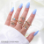 Cross-Border Sold Jewelry Turkey Blue Eyes Ring Adjustable Dripping Oil Online Influencer Ring Devil's Eye Ring for Women