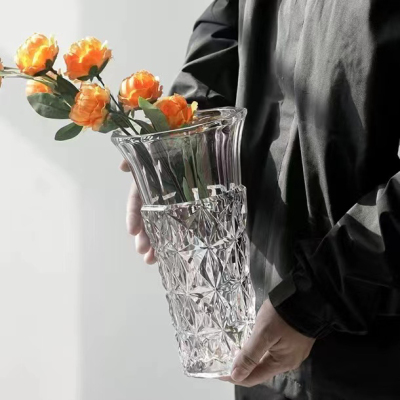 Chuguang Glass King Glass Vase Vase Home Decoration Crystal Glass Vase