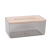 Nordic Simple Creative Ins Transparent Tissue Box Home Living Room Tissue Box Facial Tissue Restaurant Napkin Storage Box