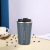 Student Portable Cup Vacuum Cup Foreign Trade Water Cup Female Portable 304 Stainless Steel Anti-Fall Dual-Use Cover Coffee Cup Customization