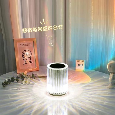 Cross-Border Spanish Gates Pkfare Restaurant Post-Modern Crystal Lamp Night Light Atmosphere Internet Celebrity Ins Diamond Table Lamp