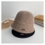 Hat Women's All-Match Knitted Fisherman Hat Korean Woolen Hat Autumn and Winter Face-Looking Small Solid Color Bucket Hat Bucket Hat
