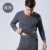 Thickened Couple Warm Underwear Set Solid Color round Neck Fleece Thermal Underwear Mid-Waist Breathable Slim Fit Thermal Clothes