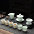 Gift Kung Fu Tea Set Ceramic Household Tea Maker Gaiwan Teapot Full Set Wholesale