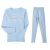 Girls' Autumn Clothes and Long Pants Cotton Suit All Cotton Sweater Girls' Older Children and Students Slim-Fit Innerwear Women's Thermal Underwear Girls'