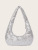 New Dinner Bag High-Grade Clutch Party Bag Aluminum Sheet Underarm Bag Internet Hot Cross-Border