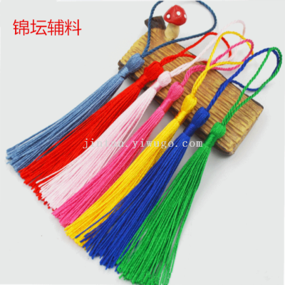 Factory Chinese Knot Tassel Fringe Wholesale Tassel Handmade Bookmark Tassel Lantern Tassel Big Red Tassel Fringe