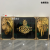 Crystal Porcelain Painting Crystal Porcelain Diamond Line Living Room Triptych Set Decorative Painting Craft Frame Sofa Wall Painting