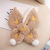 Korean Style Winter Cashmere-like Children's Neckerchief Wholesale Thickened Warm Cartoon Animal Primary School Student Scarf Factory Direct Sales