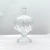 French Retro Embossed Crystal Glass Candy Box Glass Cup Sugar Bowl Diagonal Stripes Factory in Stock