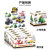 Xiao Mingxing Is Compatible with Lego Small Building Block Educational Assembled Toys Small Particle Building Blocks Children's Teaching Push Small Gifts