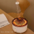 New Creative Flame Jellyfish Aroma Diffuser Household Desk New Spit Smoke Ring Humidifier Simulation Flame Lamp