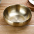 Hz268 Thickened 304 Stainless Steel Korean Style Bowl Gold-Plated Heat Insulation Anti-Scald Children's Drop-Resistant Bowl Rice Bowl Household Soup Bowl