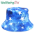 Cross-Border Tie-Dye XINGX Printing Bucket Hat Men and Women European and American Gradient Color Outdoor Sun-Shade Sun Protection Reversible Bucket Hat