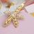 New French Style Retro Diamonds Bow Clip Elegant Graceful Fashion Back Head Hair Clip All-Match Hair Accessories Wholesale