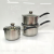 Single-Handle Pot Soup Pot Milk Pot Stainless Steel Kitchenware