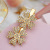 New French Style Retro Diamonds Bow Clip Elegant Graceful Fashion Back Head Hair Clip All-Match Hair Accessories Wholesale