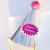 Laser Gold Silk Pompons Birthday Pointed Hat Children Adult Birthday Dress up Supplies New Flash