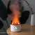 Creative Flame Humidifier Volcano Aroma Diffuser Smoke Ring Jellyfish Spray Hydrating Diffuse Ambience Light Gift