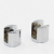 Zinc-alloy glass clamps fixed cylindrical sandwich plate clamping bracket glass fittings thickened rectangular bracket