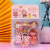 Spot Small Fried Glutinous Rice Cake Stuffed with Bean Paste Changwan Holiday Series Stickers 20 Pieces Do Not Repeat Notebook Transparent Waterproof Stickers Goo Card Material