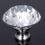  furniture american-style simple handle 40MM crystal single-button drawer pendant handle diamond pull ring