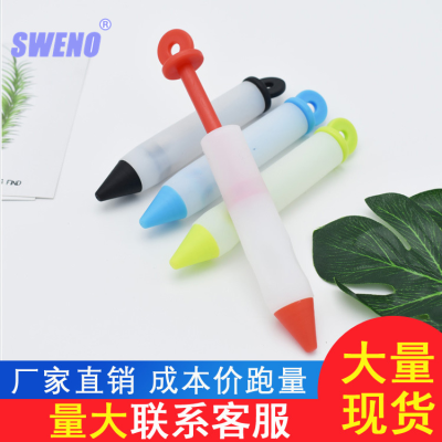 4-Head Silicone Cream Pen Cream Pastry Pen Icing Dispenser Cake Pen Cake Pastry Pen