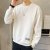 2022 Autumn Fashion Brand Men's round Neck Sweater American Casual Loose and Handsome Casual Pullover