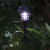 Cross-Border Small Solar Mosquito Lamp Led round Plastic Outdoor Courtyard Lawn Lamp Mosquito Killer Mosquito Trap Lamp