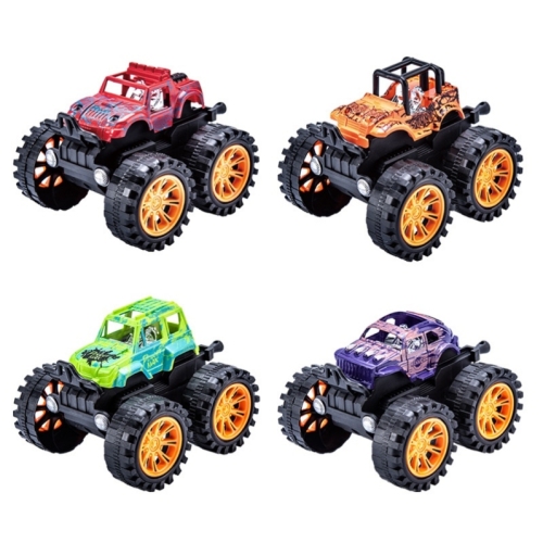 cross-border new arrival children‘s inertia off-road stunt car toy car model off-road sliding dumptruck stall wholesale