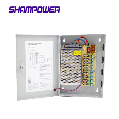 DC Monitoring Security Led220v to 12V 12v5a9 Road CC TV Electricity Box Switching Power Supply