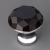 Long-term supply crystal transparent diamond handle single hole door handle glass door handle color 30mm