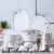 Jingdezhen Bone China Tableware with Gift Box Rice Bowl Plate Dinner Plate Soup Plate Plate Tray 56 Heads 62 Heads
