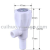Manufacturers supply plastic PP Angle valve universal triangle valve for domestic water heaters stop water valves