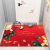 Cross-Border Christmas Bathroom Easy-Drying Floor Mat Household Faux Leather Absorbent Floor Mat Toilet Door Non-Slop Mats Direct Supply