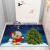 Cross-Border Christmas Bathroom Easy-Drying Floor Mat Household Faux Leather Absorbent Floor Mat Toilet Door Non-Slop Mats Direct Supply