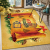 Indoor Decoration Christmas Theme Carpet Cartoon Santa Claus Bedroom Bedside Broadloom Carpet Cross-Border Home Floor Mat