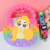Cartoon Rapunzel Children's Sugar Bag Puzzle Squeezing Toy Color Silicone Coin Purse Deratization Pioneer Messenger Bag