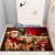 Cross-Border Christmas Bathroom Easy-Drying Floor Mat Household Faux Leather Absorbent Floor Mat Toilet Door Non-Slop Mats Direct Supply