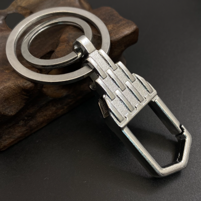 Linshi 628 Keychain Alloy Key Ring Simple Double Ring Middle Buckle Cross-Border Southeast Asia Middle East Africa Hot Sale Products